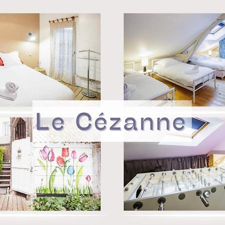 Le Cezanne - Jardin - Parking - Babyfoot - Centre-Ville Troyes Ngoại thất bức ảnh